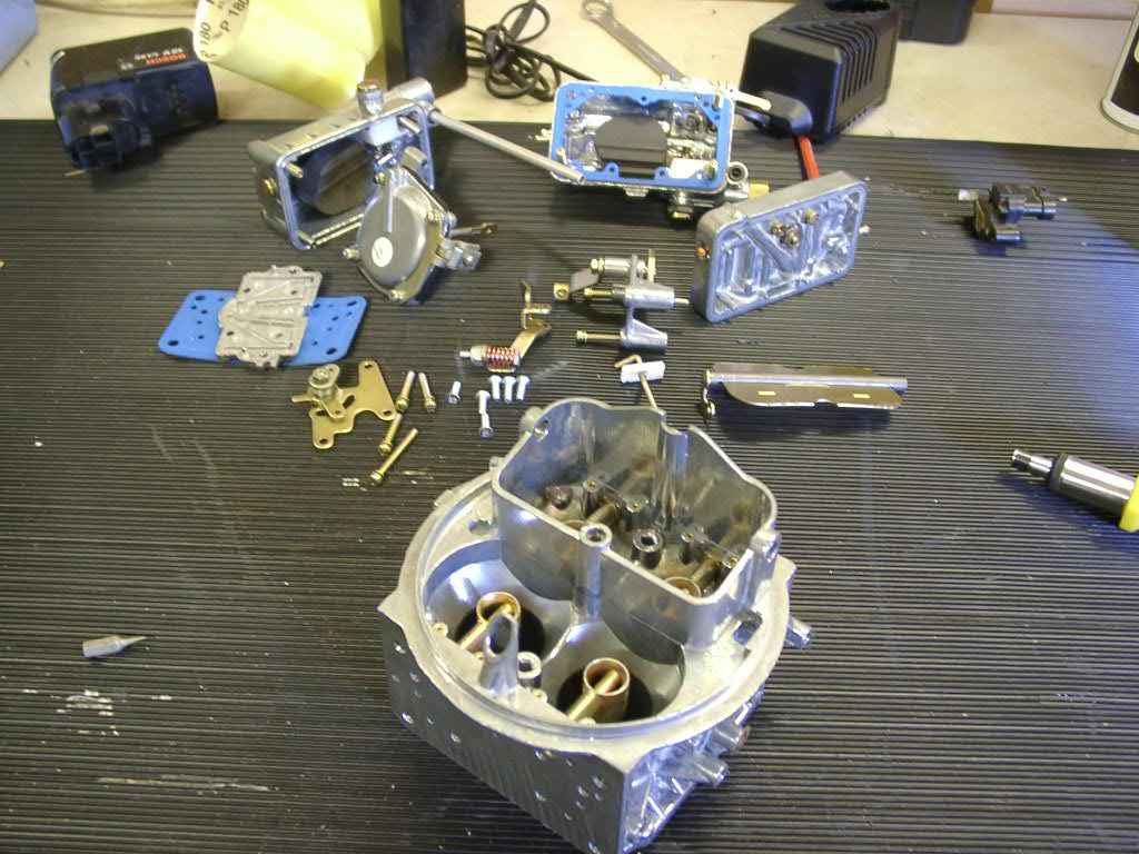 Converting a Holley carb into a throttle body