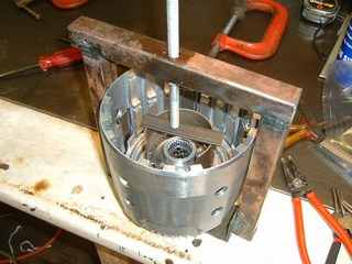 Input Drum spring compressor