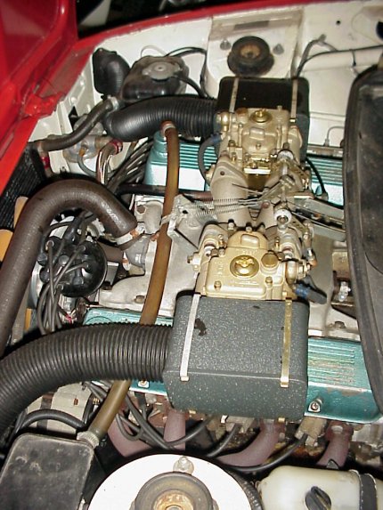 Repco twin DCOE Weber adaptor
